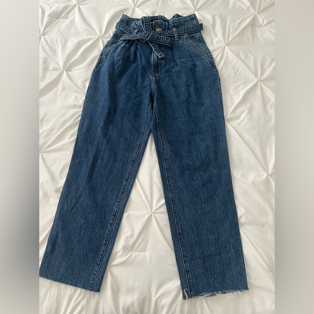 Abercrombie & Fitch High Rise Blue Jeans